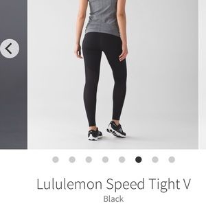 Lululemon Speed Tight Leggings